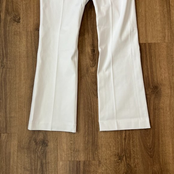 NEW Spanx On-the-Go Kick Flare Pant with Ultimate Opacity Technology in White - Picture 7 of 11